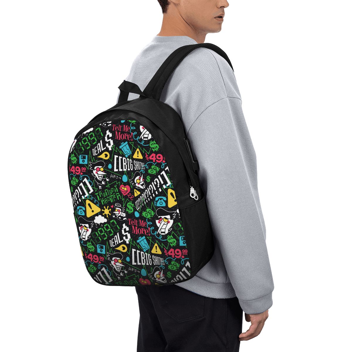 Laptop Bag - Plecak Deltarune SPAMTON G, torba podróżna