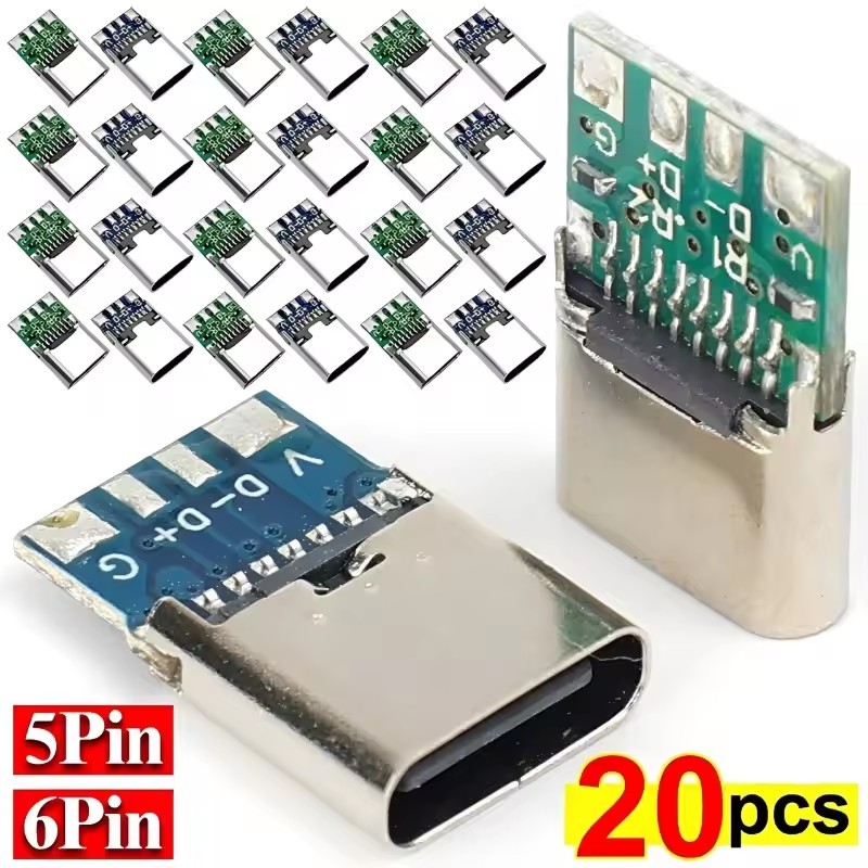 Usb C Hub - Złącza USB Typu C 5-pinowe/6-pinowe Gniazdo