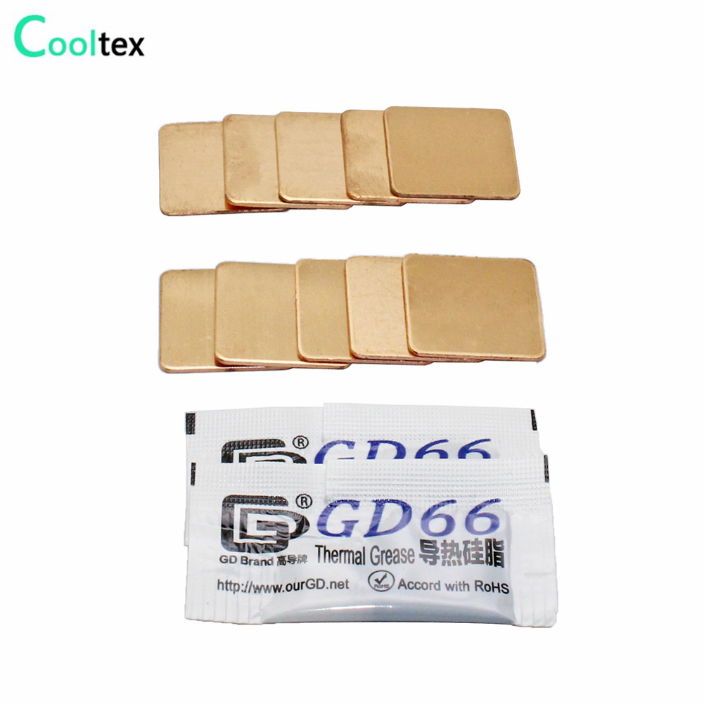 10 szt. Miedziana podkładka te – Laptop Cooling Pad recenzja i cena