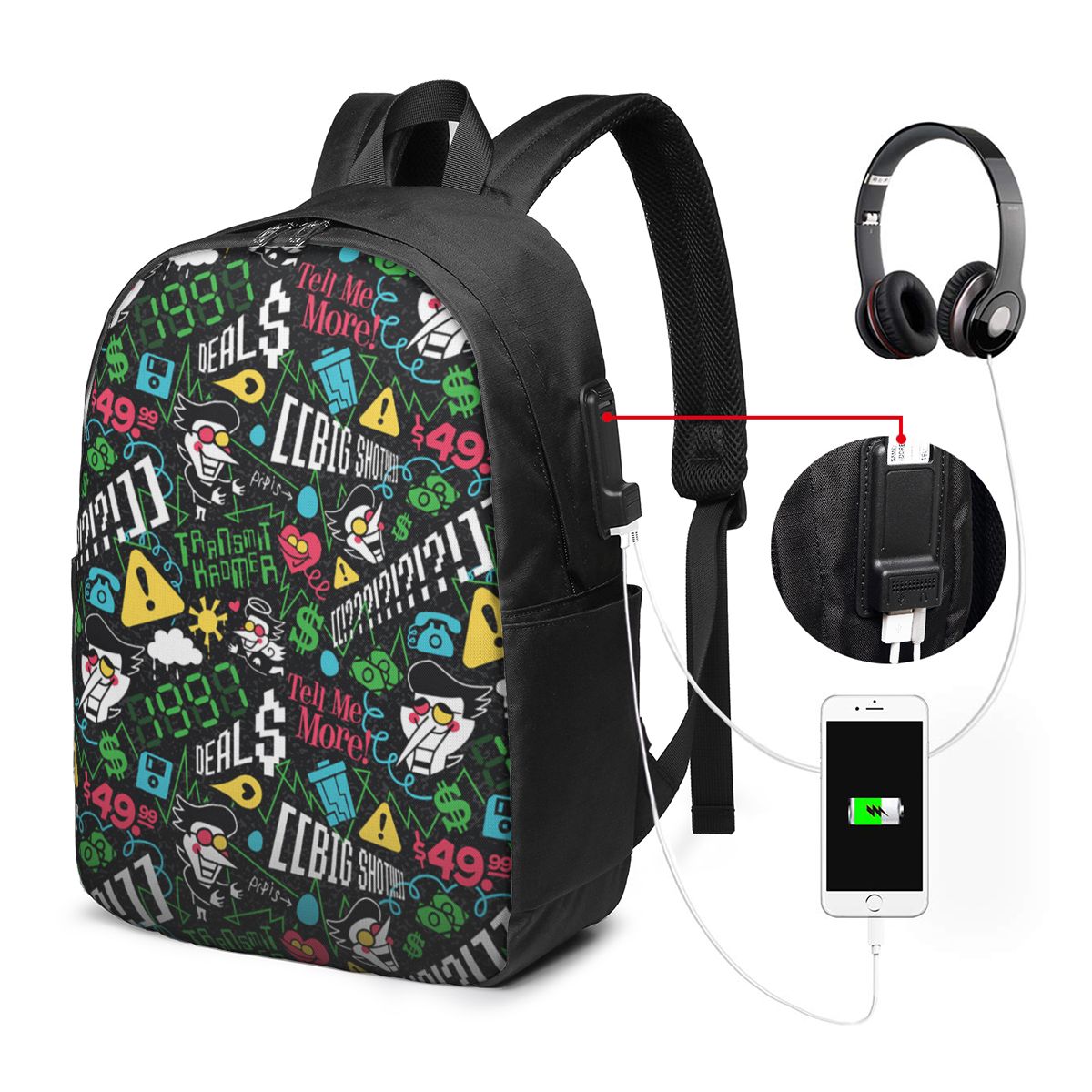 Plecak Deltarune SPAMTON G, to – Laptop Bag recenzja i cena
