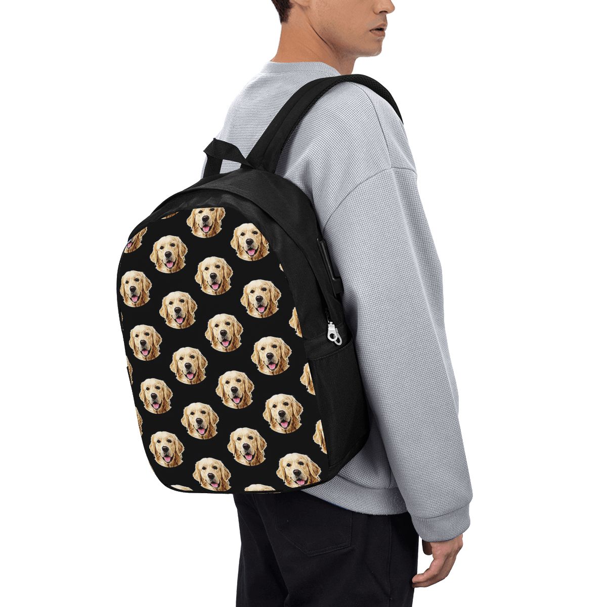 Zabawny plecak z portretem twa – Laptop Bag recenzja i cena