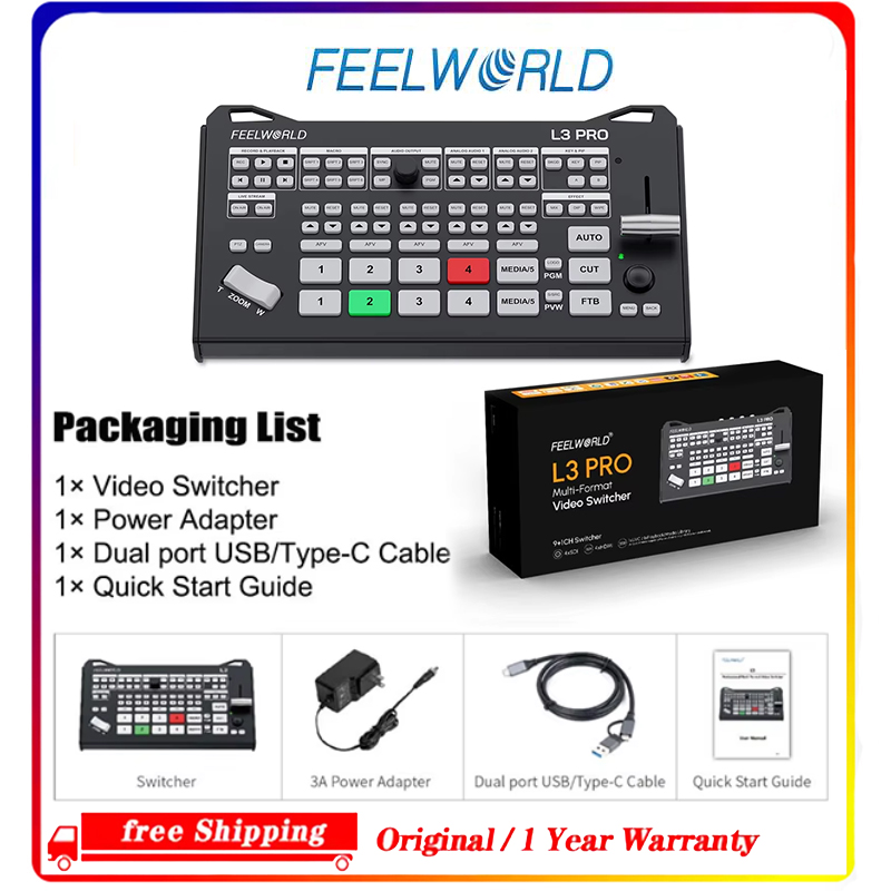FEELWORLD L3 PRO – 5-kanałowy  – Hdmi Cable recenzja i cena
