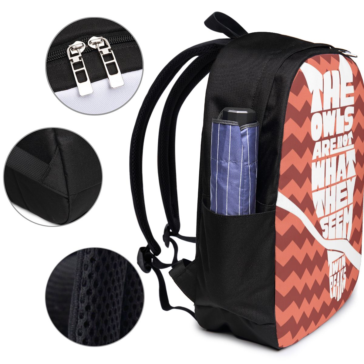 Plecak Twin Peaks Czerwony Pok – Laptop Bag recenzja i cena