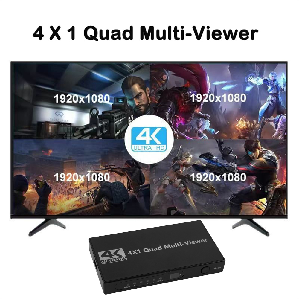 4K HDMI Quad Screen Multiviewe – Hdmi Cable recenzja i cena
